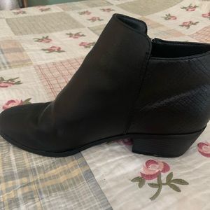 Call it Spring Black Booties!